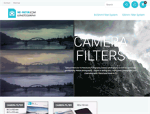 Tablet Screenshot of nd-filter.com